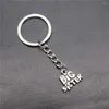 Keychains 1st Big Sister Charms Personlig nyckelring Ornament smycken föremål ringstorlek 28mm