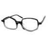 Lunettes de soleil Frames de lunettes acétates de premium multicolores irrégulières Unisexe Handmade Designer HEEGLASSES avec emballage complet