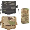 Bags Tactical Dump Pouch Molle Mag Drop Magazine Pouch Hunting Airsoft Paintball Camping Edc Folding Recycling Storage Tool Bag