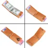 Clips Mini RFID -Kartenhalter Männer Brieftaschen Vintage echte Leder -Brieftaschenkartenhalter für Männer Geld Clip Mann Kreditkartenhalter