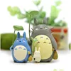 Oggetti decorativi Figurine Il mio vicino Hayao Miyazaki Totoro Action Figure Toy Mini Garden Pvc Figure DECORAZIONI DECOLAZIONI CINE CINE CINE GIOCHI