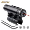 Scopes Tactical Mini Red Dot Laser Sight Scope with Barrel Clamp Mount for Airsoft Rifle Shotgun Laser Sight Hunting Optical Accessory