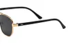 Óculos de sol Top Designer de lentes polarizador feminino masculino hoggle óculos sênior para mulheres molduras de metal 5 cores disponíveis Classic Hot Seller de boa qualidade wihe caixa.