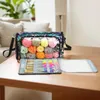 Storage Bags Knitting Yarn Organizer Large Capacity Thread Needles Crochet Shoulder Bag For Hook