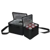 Väskor isolerade termiska kylväskor Portable Lunch Cooler Folding Påsar Utomhus Picknick Ice Pack Thermal Tin Foil Matväskor Partihandel