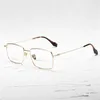 Lunettes optiques pour les hommes Femmes Retro Designer 2104 Lunets de feuille de mode Full cadre élasticité détaillée de style carré