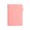 Pages Thickening Notebook Business Soft PU Leather A5 Agenda Book Simplified Record NotepadJournal Diary 10 Color