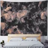 Home decoration tapestry dreamy jellyfish wall hanging cloth cartoon art Bohemian childrens room background 240410