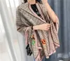 2020New Fashion Designer Silk Scarf1 Women Luxury Four Seasons Shawl Scarf Brand Scarves Size about 180x70cm9936036