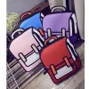 Rugzakken 3D anime tas cartoon vrouwen mannen rugzak schooltas 3D -stijl canvas 2d reistekeningboek mochila voor tieners