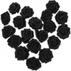 Fleurs décoratives 100 pcs bouquet artificiel rose mariée décor de mariage artificiel arrangements floraux artificiels pe fausse tête