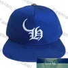 Letnia marka moda hip hop hat męskie skórzane skórzane crossble baseball capasual all-mecz para szczytowa czapka 870