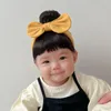 Hair Accessories Bowknot Baby Bands Wig Fashion Cotton Cute Infant Hairpiece Breathable Realistic Bangs Chignons Headband Pography Props