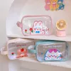 Cosmetic Bags Wash Pouch Large Capacity Travel Cases Bear Makeup Bag Storage Toiletry Transparent Organizer