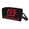 Förvaringspåsar GASGAS LOGO Makeup Bag Women Travel Cosmetic Organizer Söt motorcykel Mountain Bike toalettartiklar