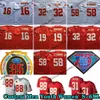 Custom 75th Vintage 15 Patrick Mahomes 1968 Jerseys de futebol 58 Derrick Thomas 31 Padre Holmes 78 Bobby Bell 68 Will Shields 63 Willie Lanier 1 Andy Reid 16 Len Dawson