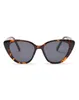 Modeontwerp concave zonnebrillen dames 2022 Europese en Amerikaanse catwalkshow retro full frame UV400 Men039s Cat Glasses5733373