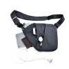 Packs DIDA BEAR Summer Black Single Shoulder Bags for Men Waterproof Nylon Anti Theft Crossbody bags Male Chest Bag Blue Red