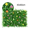 Decoratieve bloemen gesimuleerde gazon decoratie thuis wandbloemplant duurzaam plastic materiaal perfect voor en el 40 60 cm