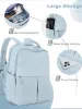 Ryggsäckar bärbar dator ryggsäck för kvinnor 15.6 '' college arbete rese affär dator ryggsäck med USB port casual dagpack för läraresjuksköterska