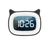 Wiederaufladbare digitale Wecker Night Light Touch Snooze Alwayson Display Desktop Tabelle 1224H Dual Music LED 240410