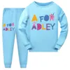 子供AのためのAldey Clothing Baby Girls Homewear Toddler Boys Nightwear Pajamas Teenager Girls Pajamas Childrens Years Pijamas 240407