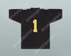 Custom Nome Nome Numer Youth/Kids Travis Kelce 1 Cleveland Heights High School Tigers Black Football Jersey 1 top cucitura S-6xl