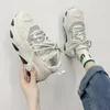 Fitnessschuhe 2024 Frauen Sneakers Chunky Designer grün atmungsaktiven alten Vater Tennis weibliche lässige vulkanische Frau