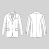 Ternos masculinos Slim Fit Wedding Men Groom Use Tuxedos com Shawl Lapeel 2 Peças (calça de jaqueta) Costume do homem do noivo Homme