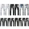 Designer Purple Brand Jeans für Männer Frauen Hosen Jeans Sommerloch Hight Qualität Stickerei Purple Jean Denim Hosen Herren lila Jeans Winter01 88