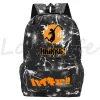 Backpacks Japan Anime Haikyuu Children's Backpack Boys Girls Cartoon Print Schoolbag Harajuku Students Anime Backpacks Back To School Gift