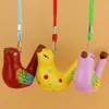 Spotted Bird Whistle Ceramic Water Warbler Song Chirps Home Decoration for Children Kids Gifts Party Favor FY3681 0521