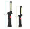 COB Lamp LED Light Working Light with Magnet Portable Flashlight Outdoor Camping Working Torch USB Rechargeable Built In Battery9587536