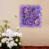 Decorative Flowers Arched Door Flower Row Rose Wall Panel Floral Mat Artificial For Garden Yard Porch Outdoor Party