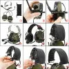 Accessories TACSKY COMTAC III Tactical Headphones Outdoor Hunting Airsoft Sports Noise Cancelling Pickup Headset with RAC kenwood plug PTT