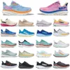 Expédition gratuitement Hokah One Running Shoes Clifton 9 8 X2 Cloud Blue Summer Song Cyclamen Femmes Extérieur Trainers 36-45