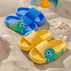 Mother Kids Baby Shoes Slippers PVC Baby Cartoon Cute Girl Topers Wholesale 240402