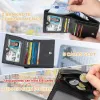 Holders New Genuine Cow Leather Men Hasp Slim Wallet Card Protective Case RFID Blocking Credit Bank ID Card Holder Antitheft Mini Purse