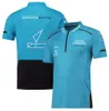 F1 Team T-Shirt Neues Team Co-Branded Polo Shirt Herren Rennserie Sport Top