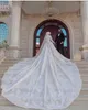 Crystal musulman une robe de mariée en ligne avec les manches longues du hijab