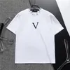 Diseñadores para hombres camiseta de moda marcas famosas ropa blanca camisetas blancas de algodón de algodón redonda de manga corta para mujeres hip hop streetwear camiseta M-3xl