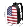 Backpacks Backpack America Flag USA USI-States Country Map American It est dans mon ADN Schoolbag Travel Occasiter ordinateur portable Pack Unisex