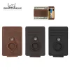 Holders Genuine Leather RFID Airtag Titanium Wallet Rfid Men's Air Tag Wallet Card Holder Metal Money Clips Man Purse Luxury Brand VIP