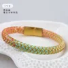 geomancy accessory Qixi Festival Flat Dragon Scale Knot Rope String Lucky Koi Bracelet Hand Material Bag Self Woven Hair