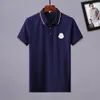 Designer mass de luxo camisa de pólo homem moda t camisetas casuais homens golfe pólo de verão bordado high street tend top tee size asiático m-xxxl