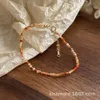 geomancy accessory Chenmo Simple Gradual Overlay Wearing Little Koi Lucky Small Fine Women's Natural Red Agate Commuter Beaded Bracelet