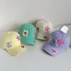 Ball Caps Flower Patch Baseball Cap Breffable Cotton Soft Cotton Femmes CHAPES ALIGNABLE AUTO