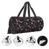 Taschen Tarot Mond Schmetterling Magie Goth Duffle Tasche für Männer Frauen Weekender Reisen Training Training Handtasche Wasserbeständiges Umhängetasche