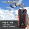 26000mAh bilhoppstarter Portable Car Battery Booster Charger 1200A Startanordning Bensin Diesel Car Emergency Booster