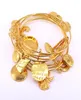 Bracelet bracelet bracelet 5pcs Gold Set Bracelets à manche à fil ajusté pour femmes bijoux de mode Bracles Gift C0422099491